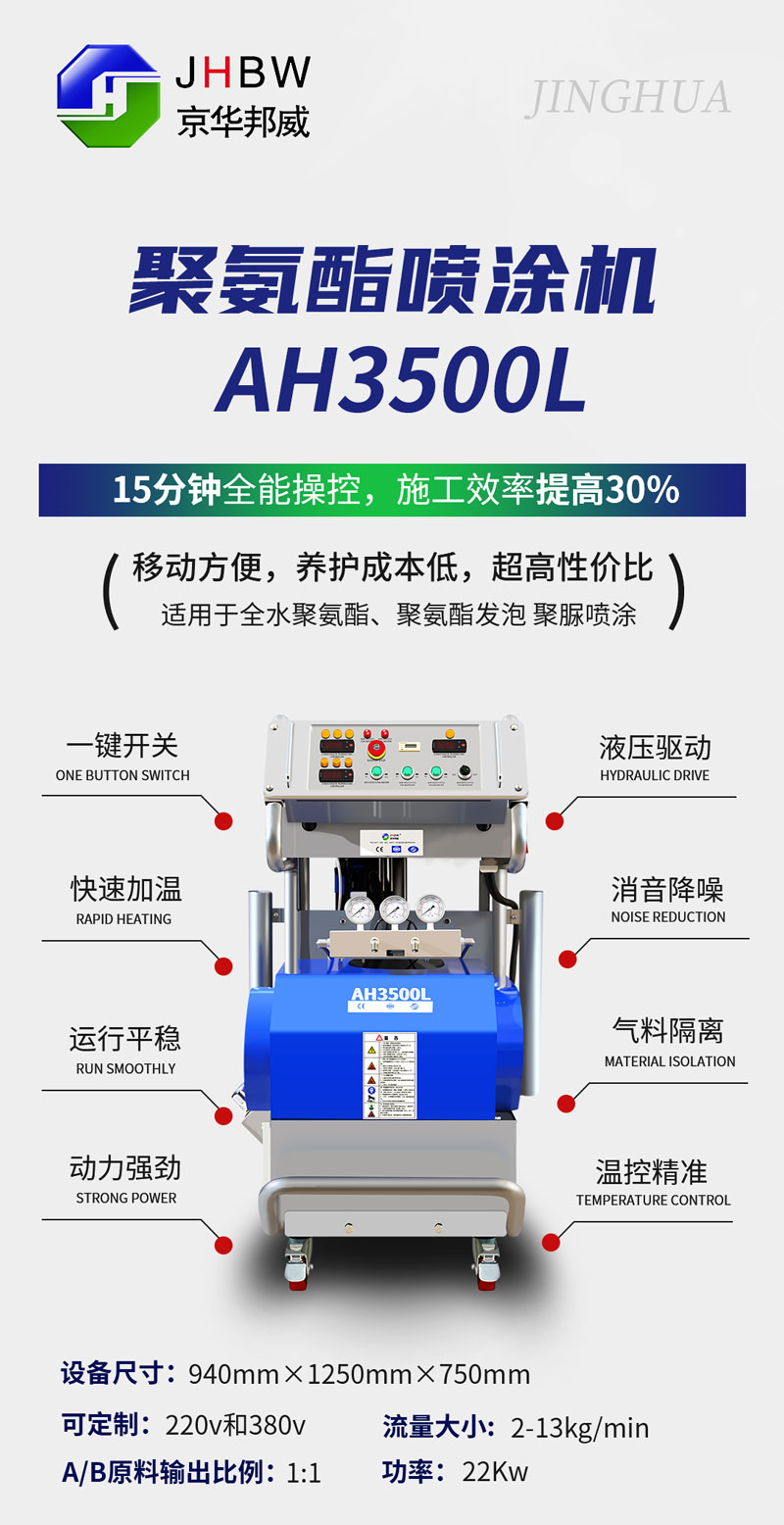 小型聚氨酯噴涂機(jī)_操作簡(jiǎn)單_一鍵啟停-京華邦威 小型聚氨酯噴涂機(jī)_操作簡(jiǎn)單_一鍵啟停-京華邦威